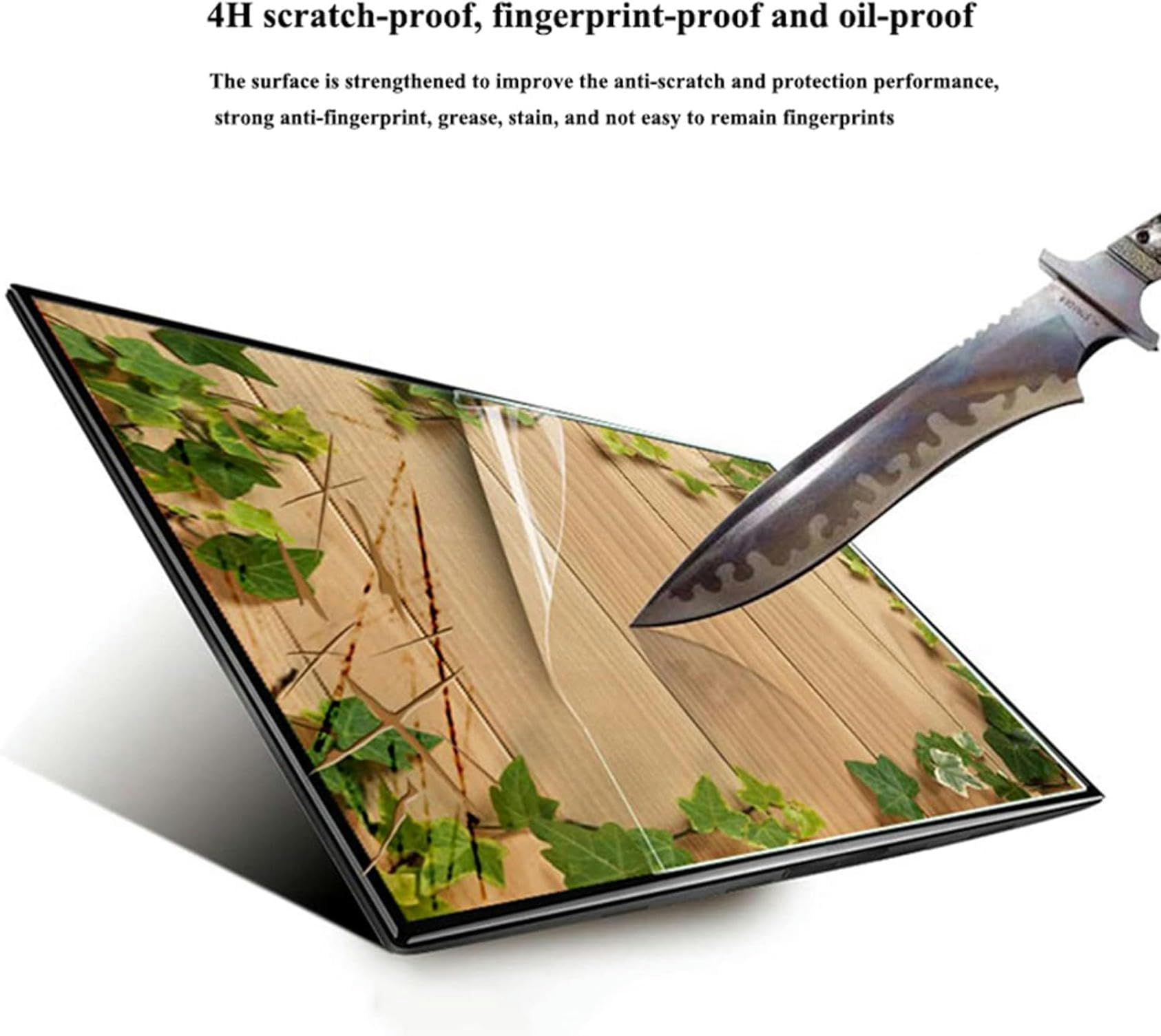 Folia Ochronna Na Ekran Blokująca Niebieskie Światło, Antyodblaskowa, Anty-Uv, Chroniąca Oczy, Redukująca Zmęczenie Oczu, Do Wyświetlaczy 4K Smart Oled, Lcd, Led/Przezro,Clear-42 Inches 930x525mm