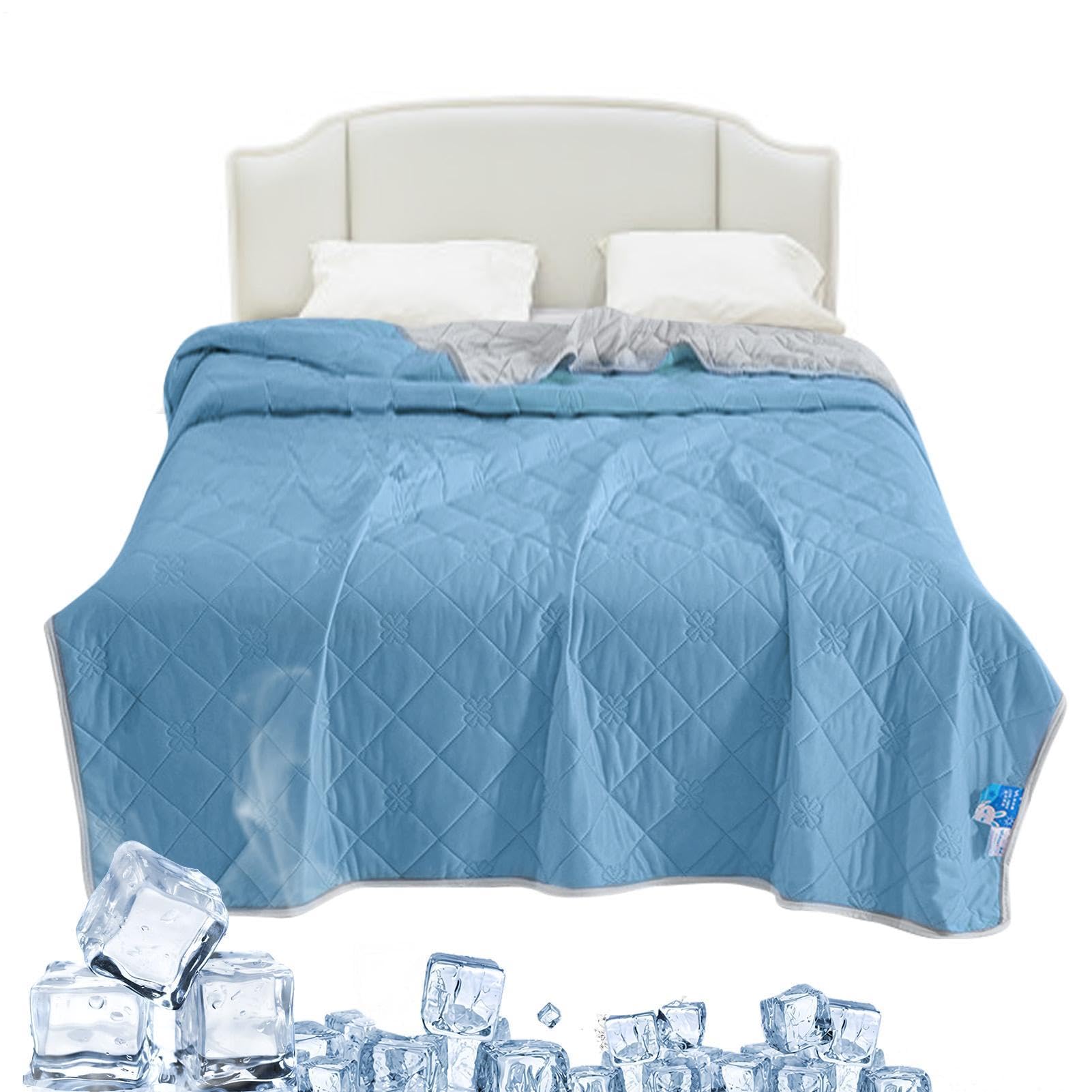 Kühldecke Night Sweats doppelseitig kalte Bettwäsche | Sommer-Kaltdecken für Schlafen, Couch, Sofa, Reisen, Zuhause, Schlafzimmer, Outdoor, Camping