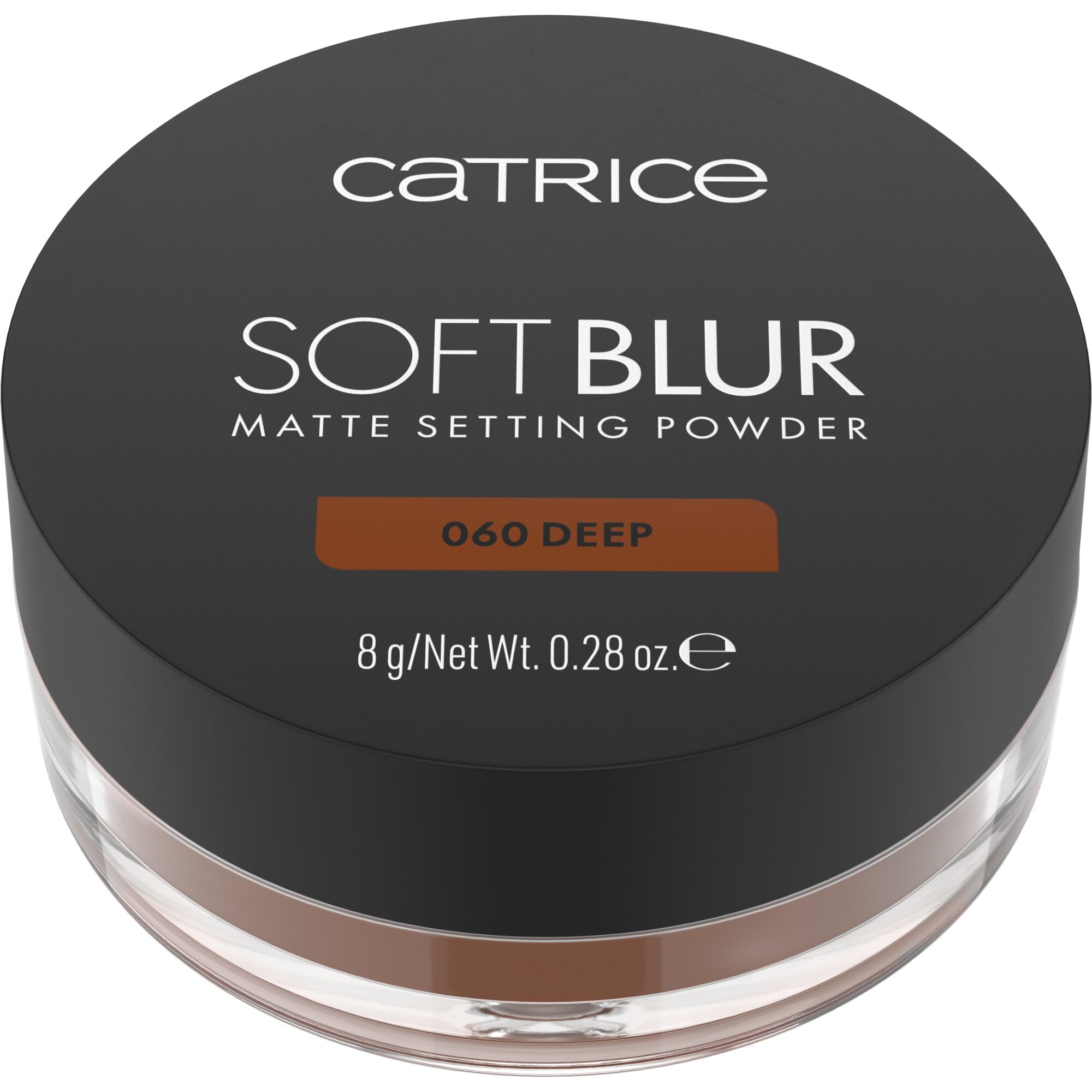 Catrice Soft Blur Matte Setting Powder, longlasting, mattifying, pore refining, natural, translucent (8g)
