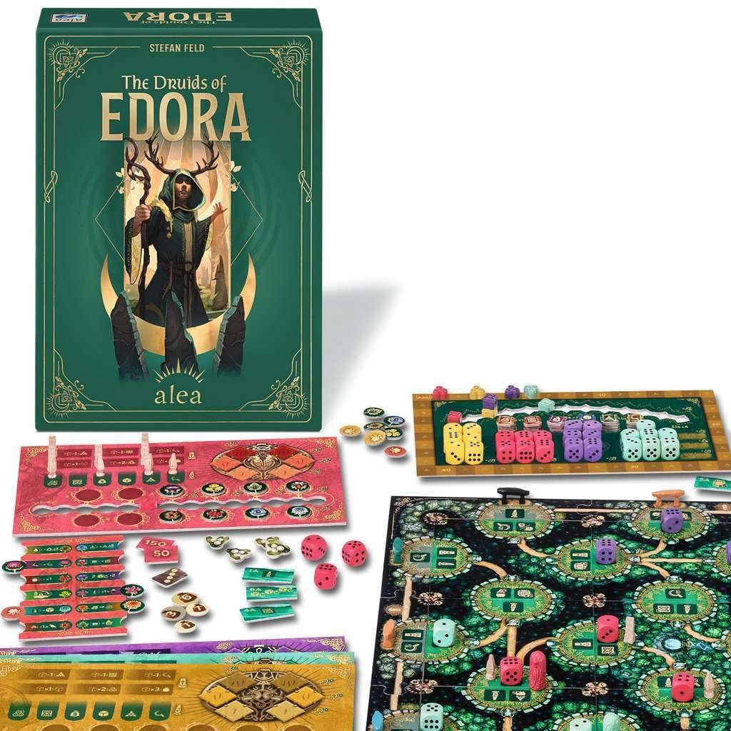 Ravensburger - The Druids of Edora, Juego de Estrategia a Partir de 14 años | Juego de estrategia The Druids of Edora, recomendado a partir de 14 años, en reuniones familiares, en una partida compartida.