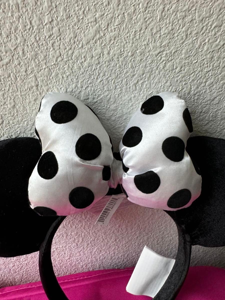海外TDL TDS リゾート 限定 カチューシャ モノクロShelly shop