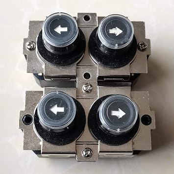 JDNN LA137 Electric Hoist Button Switch Crane Micro Control Switch Up Down Waterproof Pushbutton Switches LA137-A LA137-B 250V 16A (LA137-A)