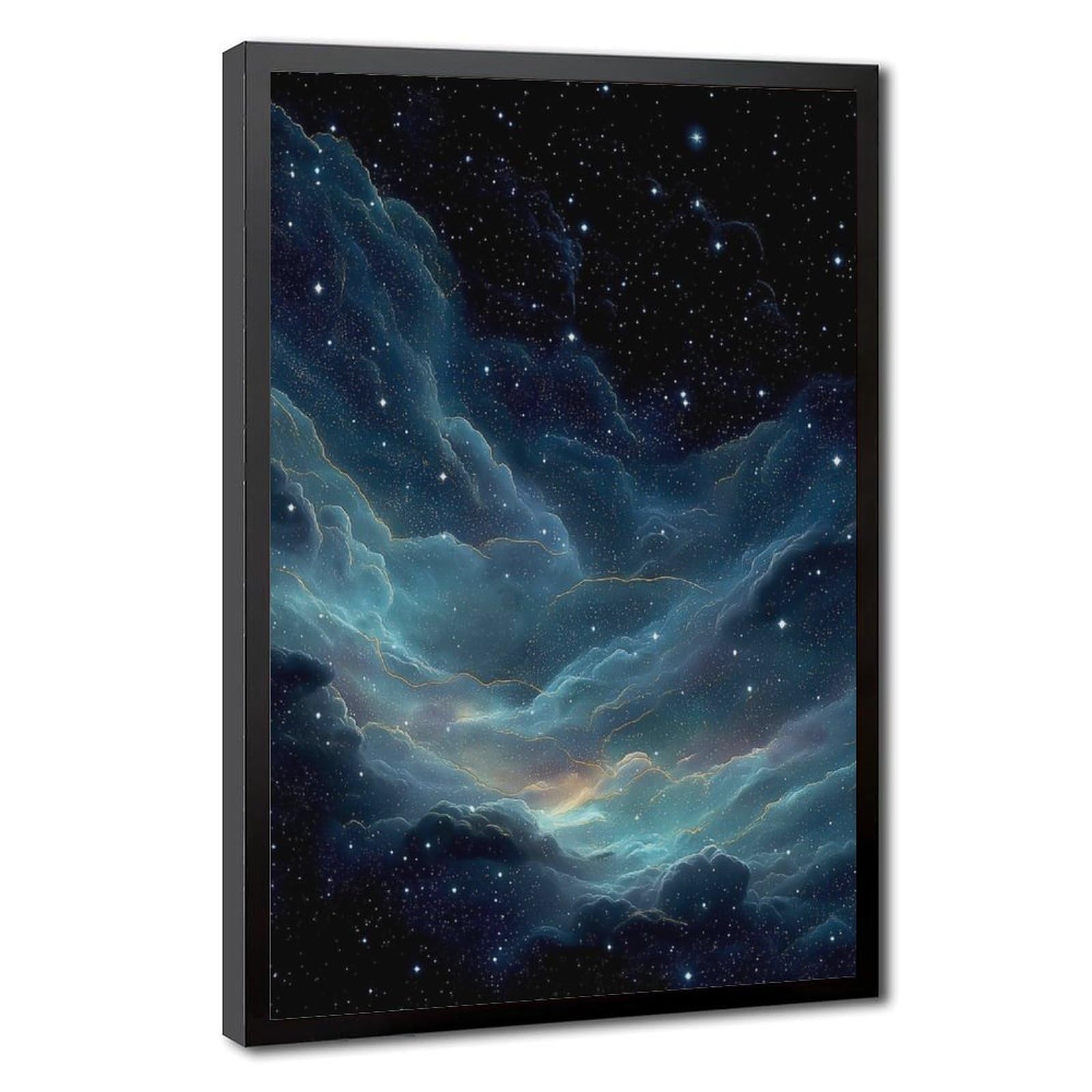 Bareronor Celestial Cloudscape Poster Canvas Poster Bedroom Decor Landscape Office Room Decor Gift 20" L X 30" W