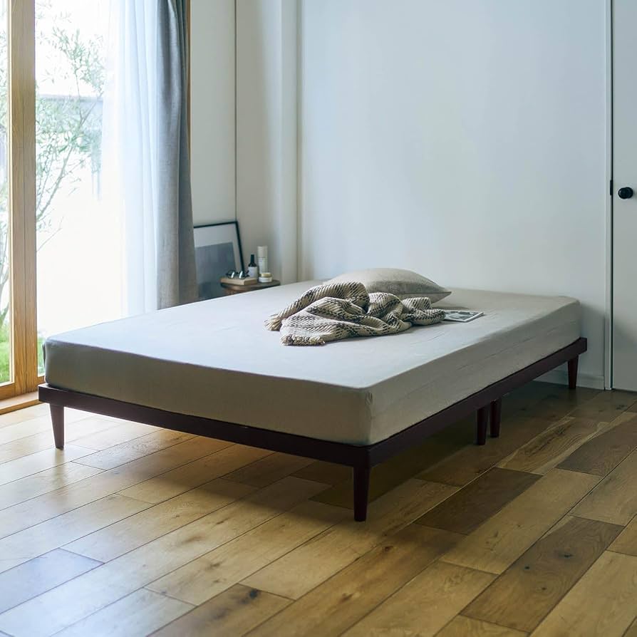 Amazon｜[ベルメゾン] すのこベッド 木製 5分で組み立てられる ベッド