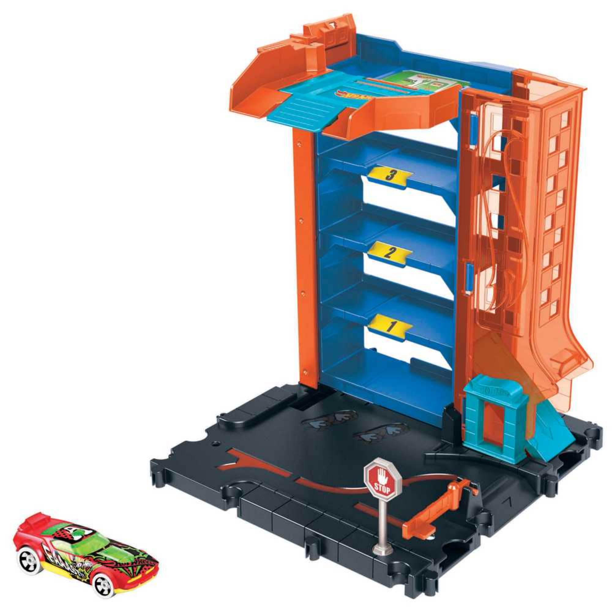 Mattel Hot Wheels City Centre Ville Assortiment de Pistes pour Voitures de Jouet HDR24