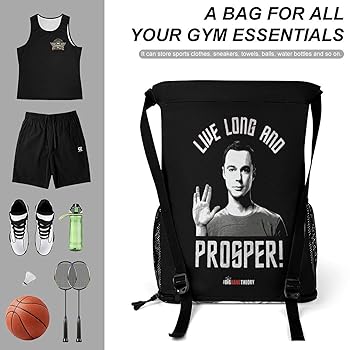 BIGBANG ナップサック　未使用品　希少品 Amazon.co.jp: ナップサック The Big Bang Theory ビッグバン