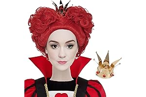 Cosplay Queen of Hearts Wig: Daring Expression of Royal Caprice