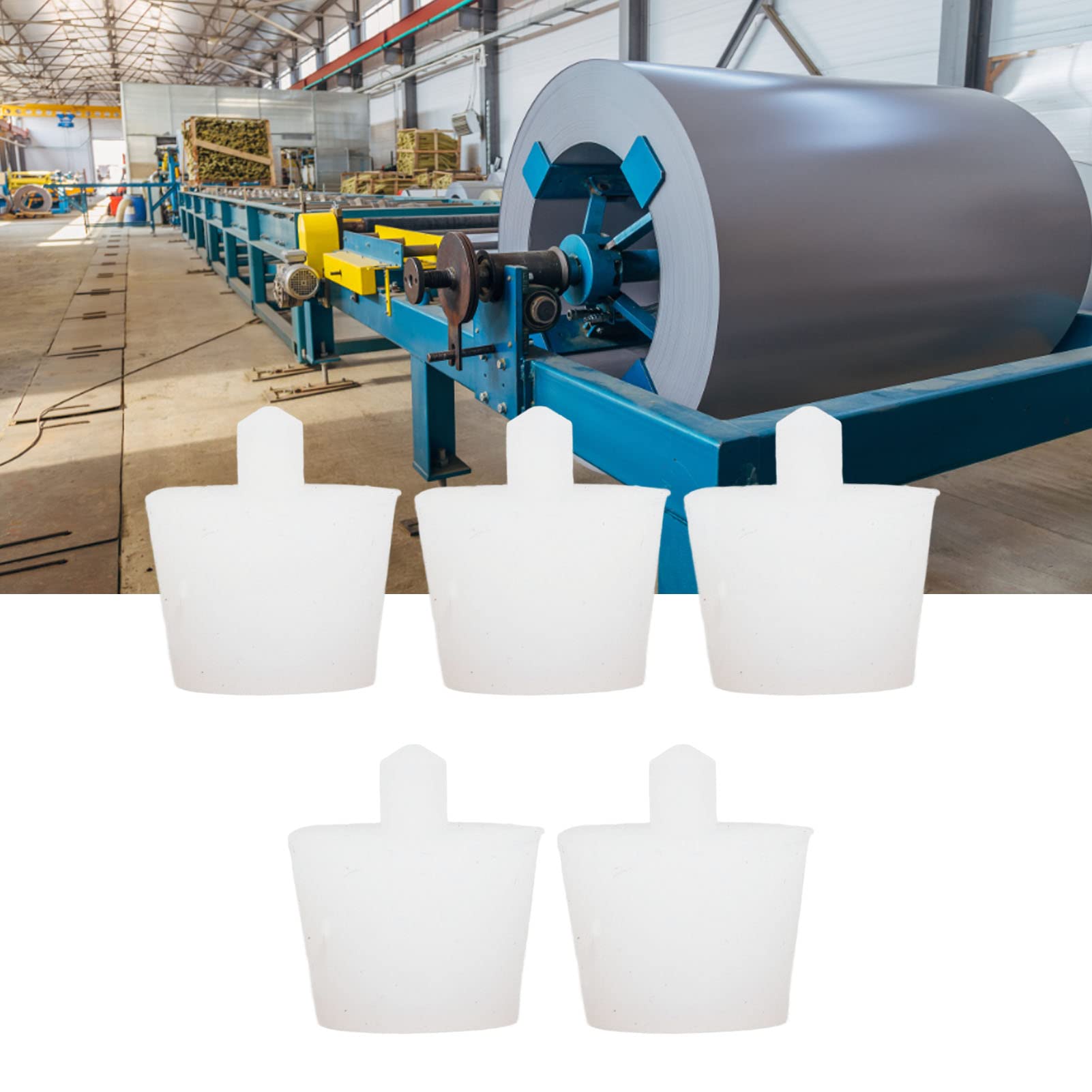 FUZHUI High Temp Silic Rubber Plug Kit, Silic Rubber Tapered Plug Kit, Silic Rubber Plugs, 20 Pieces Set Tapered Design for Powder Coating, Painting, and Ceramic Coating Protected