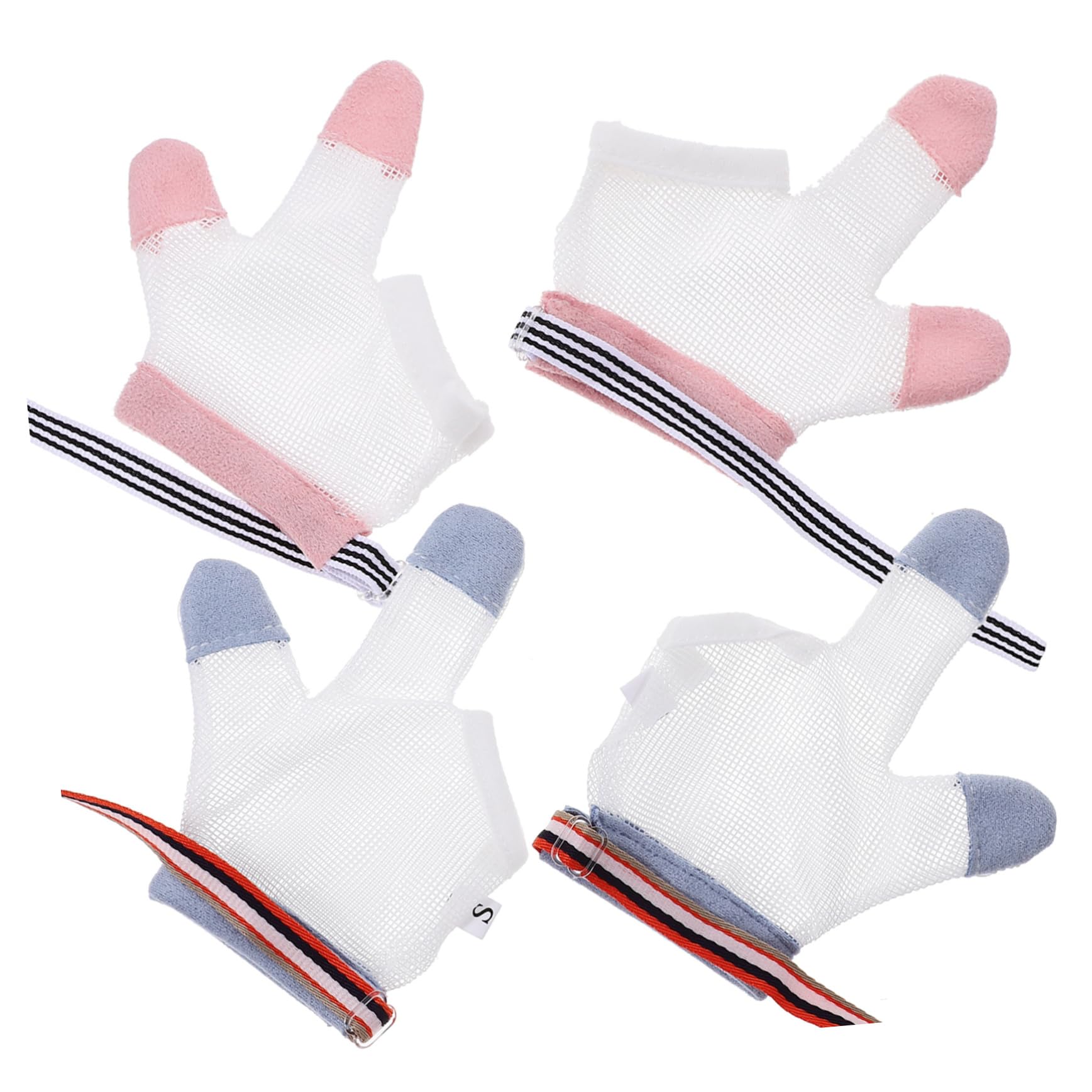 ibasenice 10pares Guantes Para Bebés De Guantes Antisucios Para Chupar Dedos Transpirables y Cómodos Para Prevenir El Chupeteo De Pulgares y Rasguños La Piel