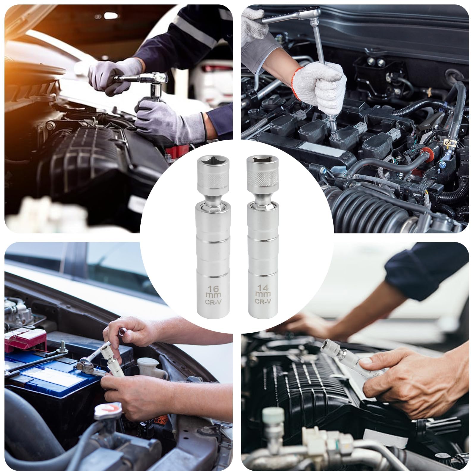 Set Chiavi Candela Auto 14mm E 16mm | Chiave Magnetica Universale Per Motori BMW E Non Solo - Foto 13