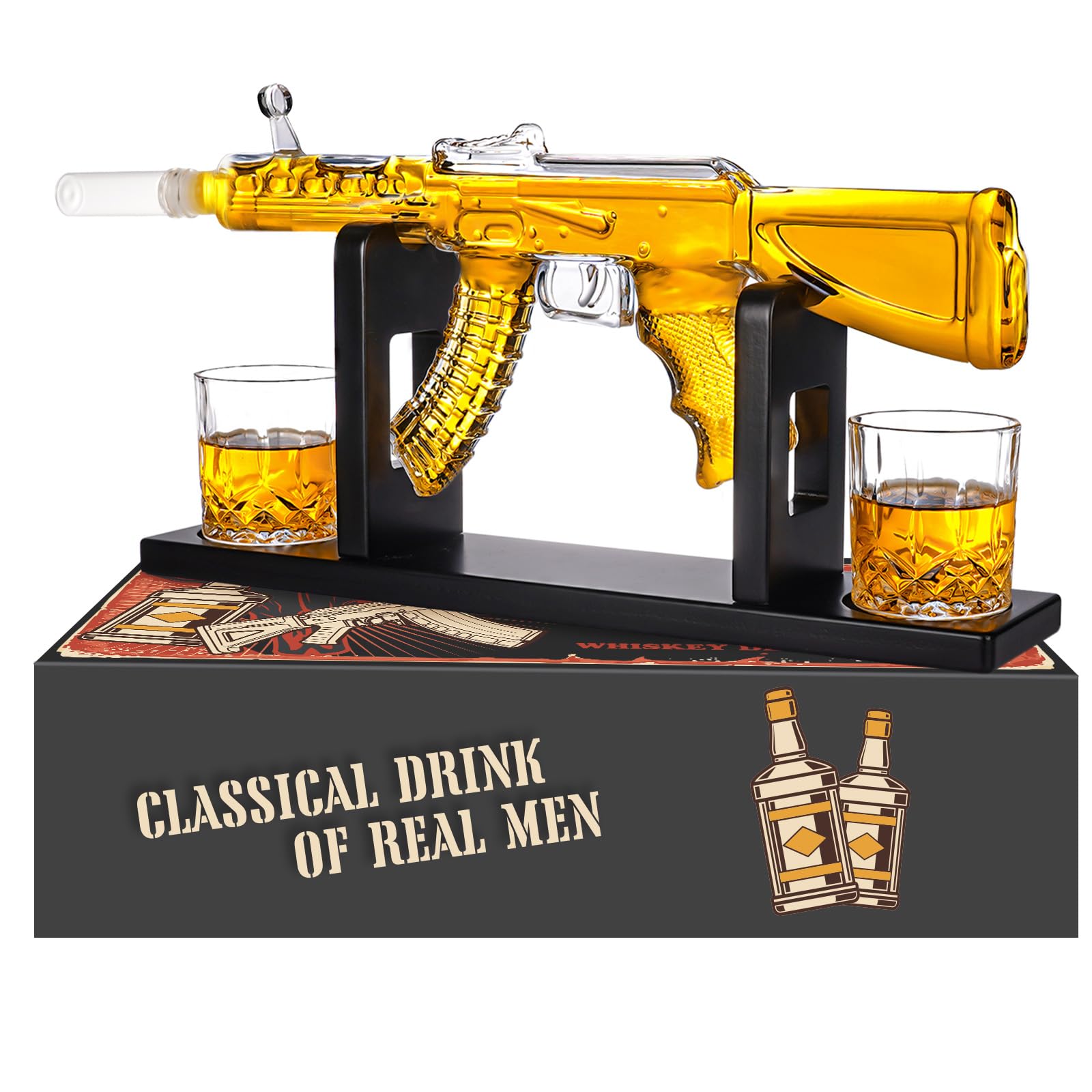 Oaksea Whiskey Decanter Set
