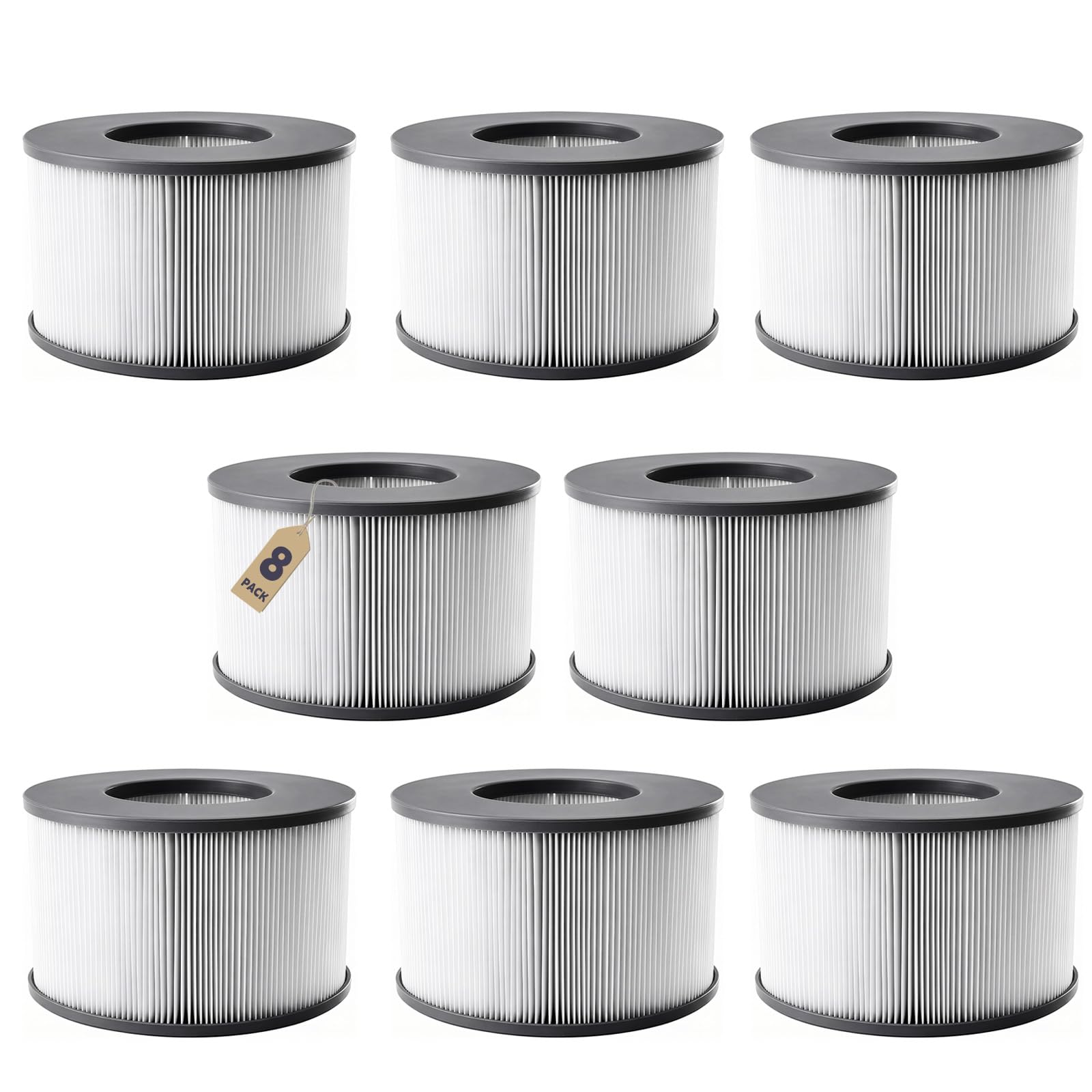 Aoyern Ersatzfilter für Whirlpool Filter, für MSpa Whirlpool Filter Modell ab 2020, für Mspa Whirlpool Zubehö Pool Filter, Kompatibel mit Mspa Filter