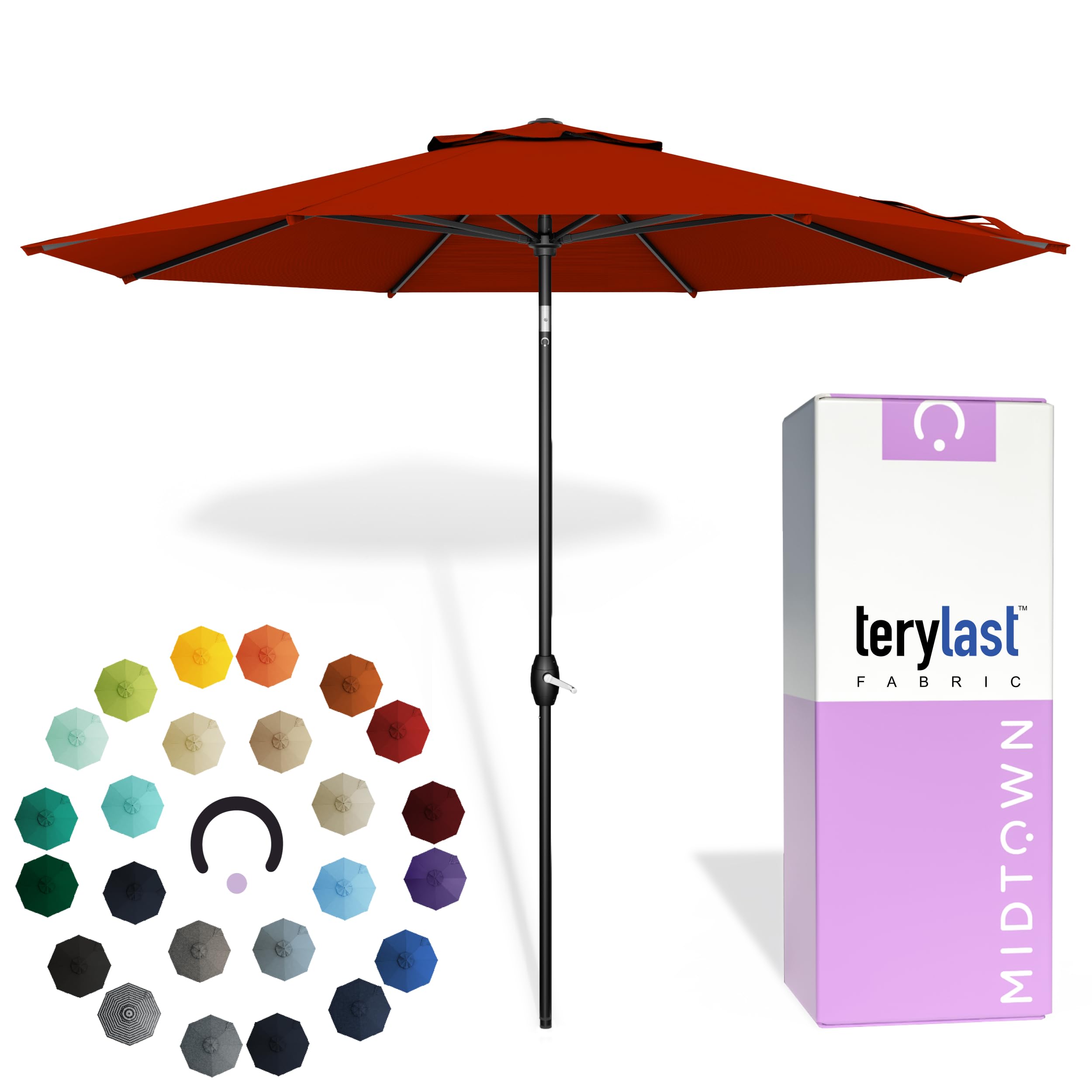Midtown Umbrellas 9-Foot Patio Umbrella