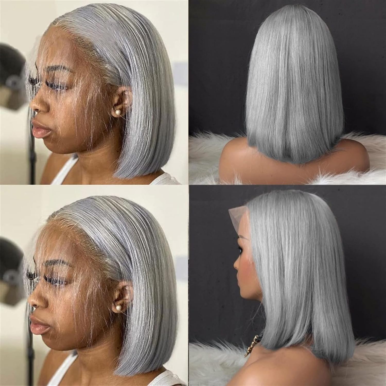 かつら ブラジル人毛 5 × 5 ストレート レース閉鎖かつら 8-16 インチ中間部グレー ボブ レースかつら 4 × 4 透明な 合成ウィッグ  ブラジル人毛 5 × 5 ストレート レース閉鎖かつら 8-16 インチ中間 合成ウィッグ ブラジル人毛 5 × 5 ストレート レース閉鎖かつら 8- 16 合成ウィッグ ブラジル人毛 5 × 5 ストレート レース閉鎖かつら 8-16 インチ中間部グレー ボブ レースかつら 4 × 4