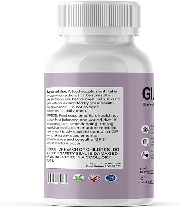 GlucoFit The Healthy Alternative - Weight Management Capsules - Natural Ingredients - 120 Capsules - Fitness Hero Supplements