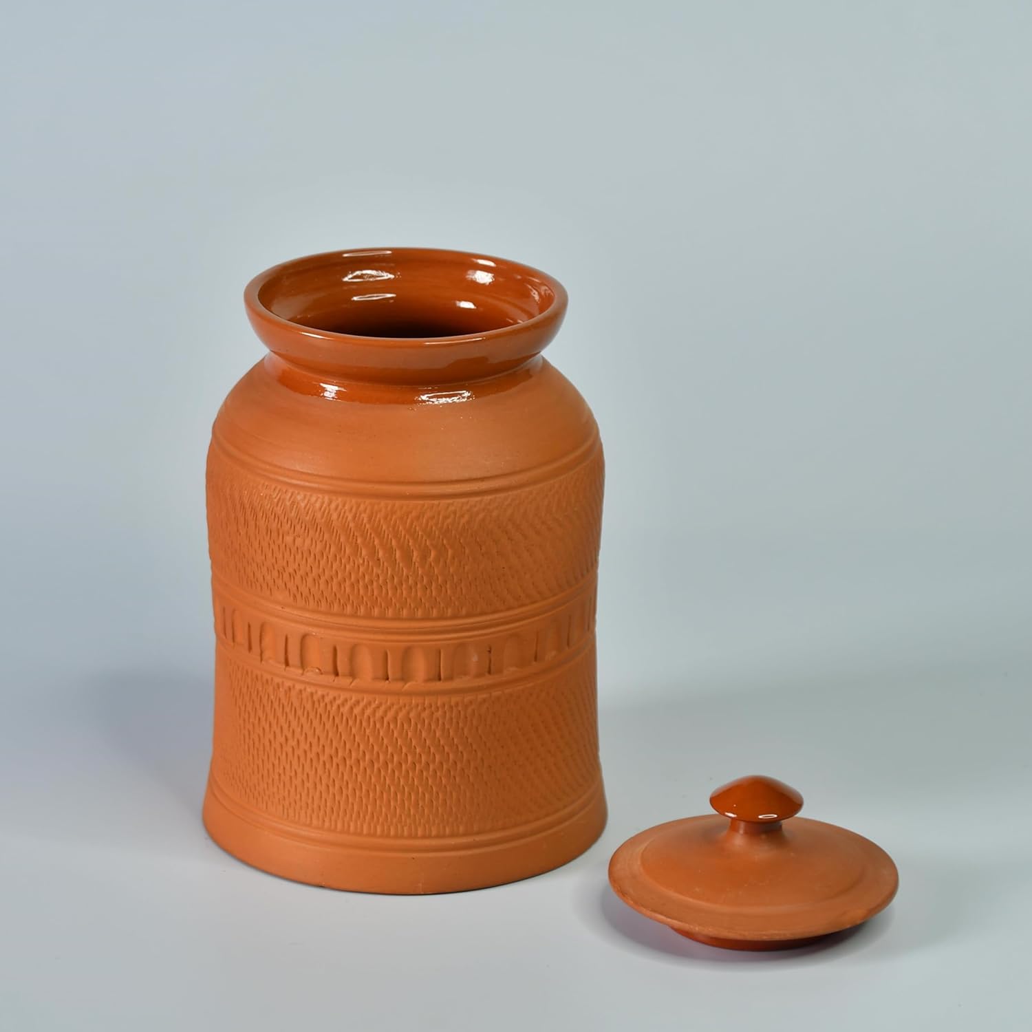 SOWPEACE Handcrafted terracotta jar Premium Large Terracotta Storage