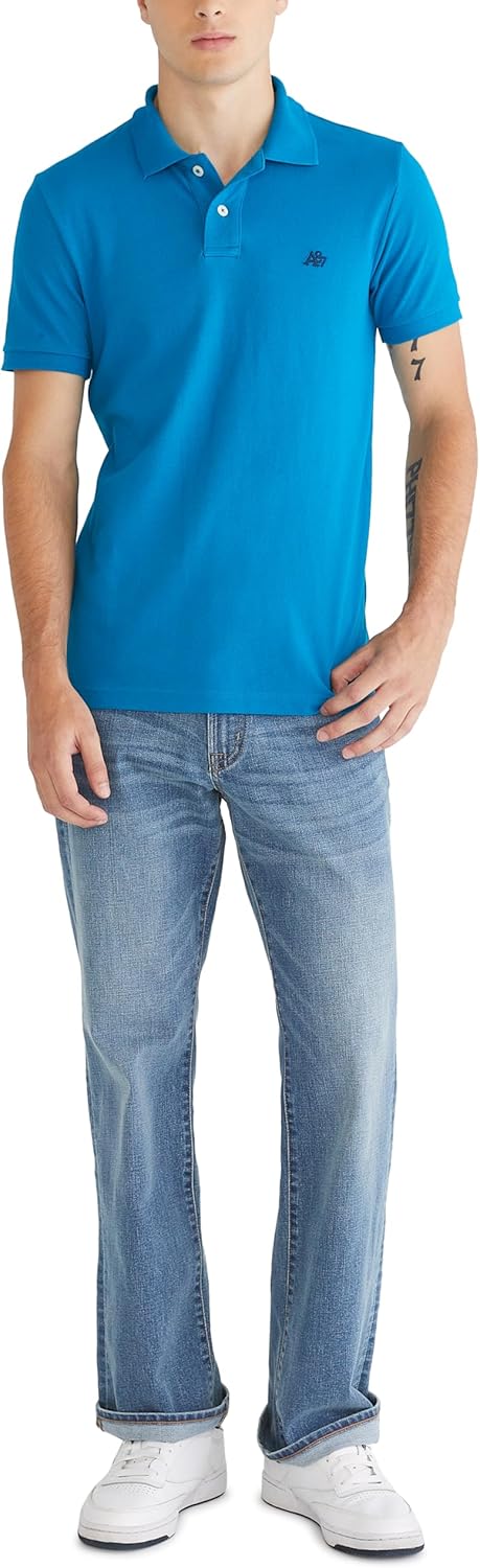 Aeropostale Men's Aero Uniform Polo Short Sleeve - Image 3