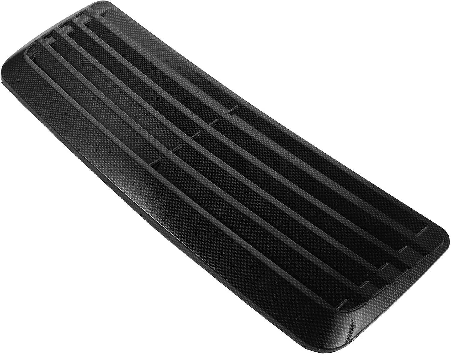 Black Plastic Car Hood Vent Trim Cover for Engine Hood Decoration