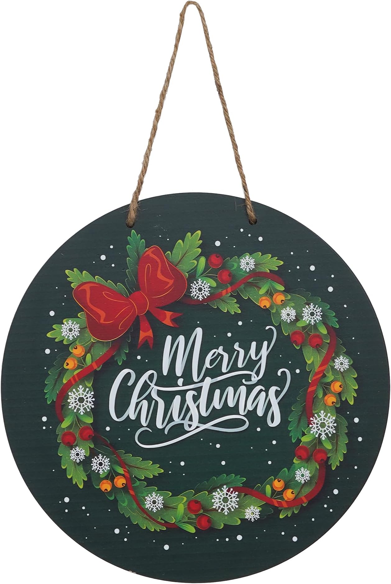 Webelkart Premium Merry Christmas Printed Wall Hanging/Door Hanging For Home And Christmas Decorations Items- Christmas Gift Items (2)