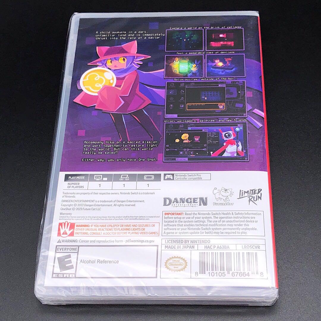 OneShot World Machine Edition 北米版 switch OneShot: World Machine - Nintendo Switch – JustPressPlayOnline