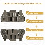 W10195416 (Upgraded 2 Pack) Lower Dishwasher Wheel Part Assembly Replacement for Maytag/Kitchen Aid/kitchenaid/Whirlpool/Kenmore Dish Rack Replaces AP5983730, W10195416V, PS11722152