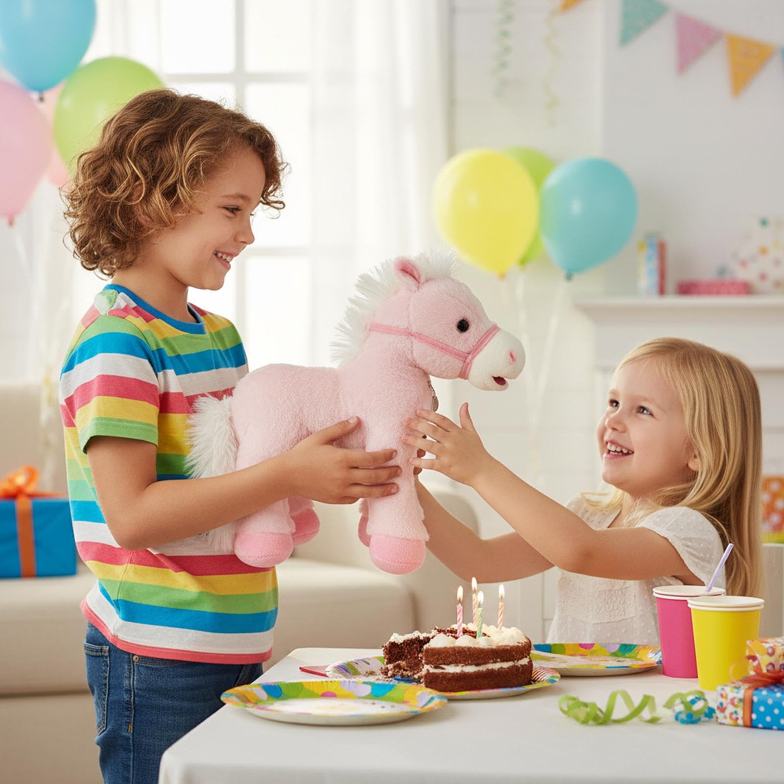 Plüschtier Festliche Dekoration für Sammler | Weihnachts Plüschtier Puppe für und Mädchen, und Sammler, Freundin, sowie für Sofa, Bett, Couch, Schreibtisch