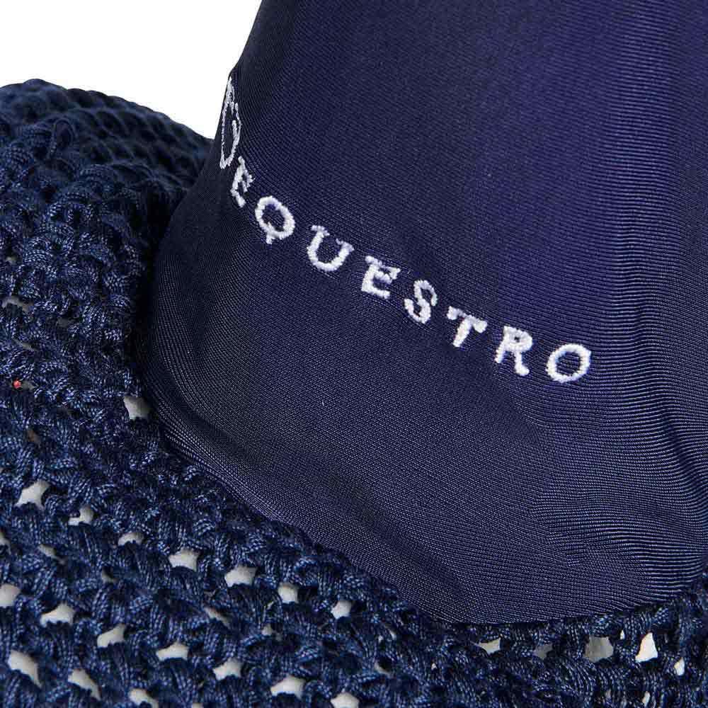 CUFFIETTA COTONE CROCHET PER SOTTOSELLA SS00207 ORECCHIE FODERATE NEOPRENE TG. FULL (NAVY BLU)
