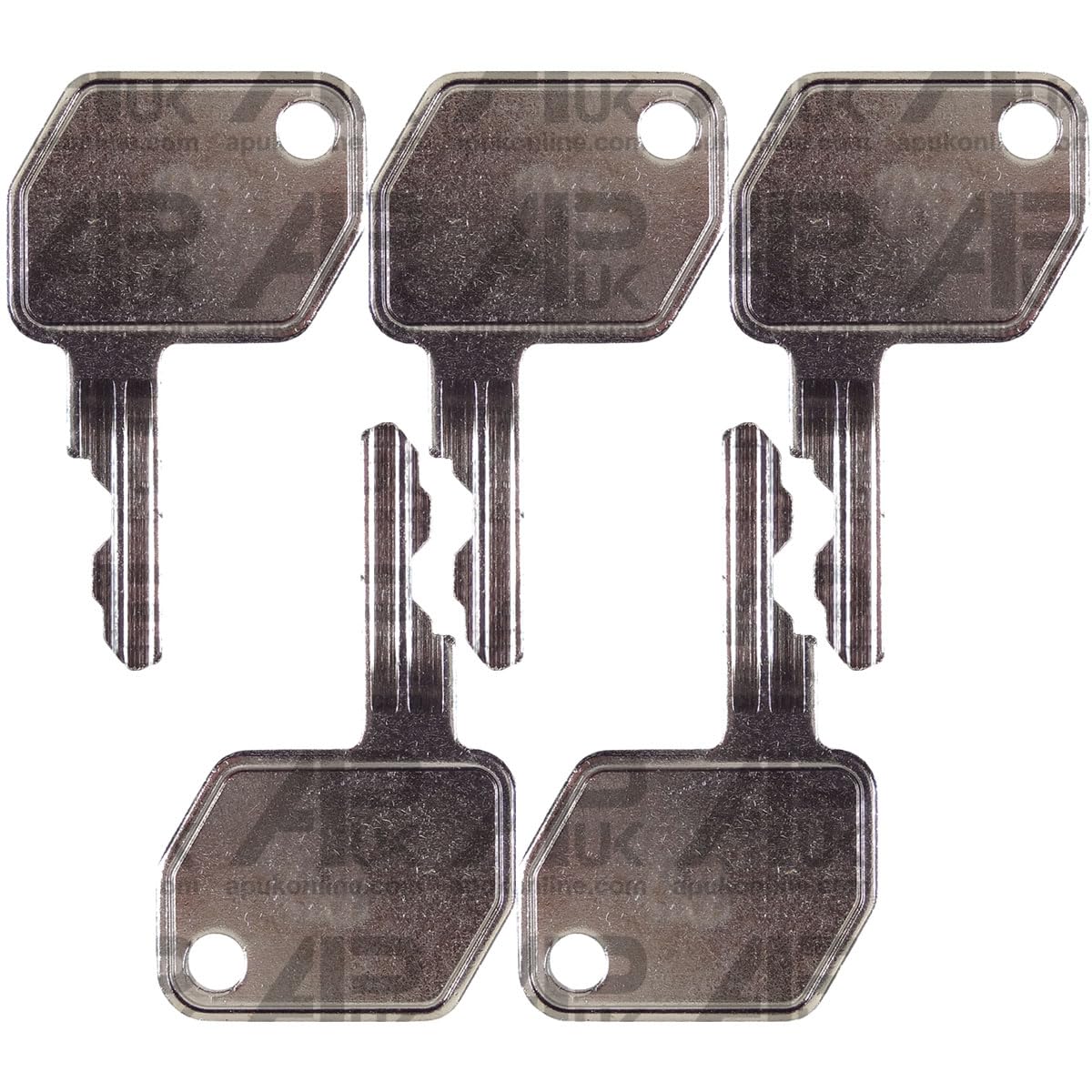 5x Ignition Switch Keys Replacement for Thwaites Dumper Truck Excavator JCB 3CX 926 Forklift