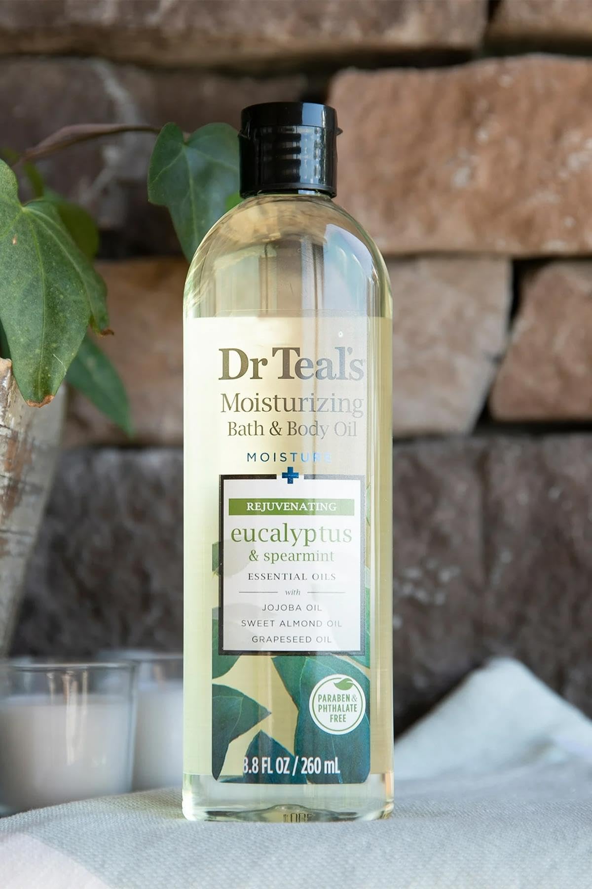 Dr Teal's Okaliptüs Nane Banyo Vücut Yağı 260ML, 811068012825
