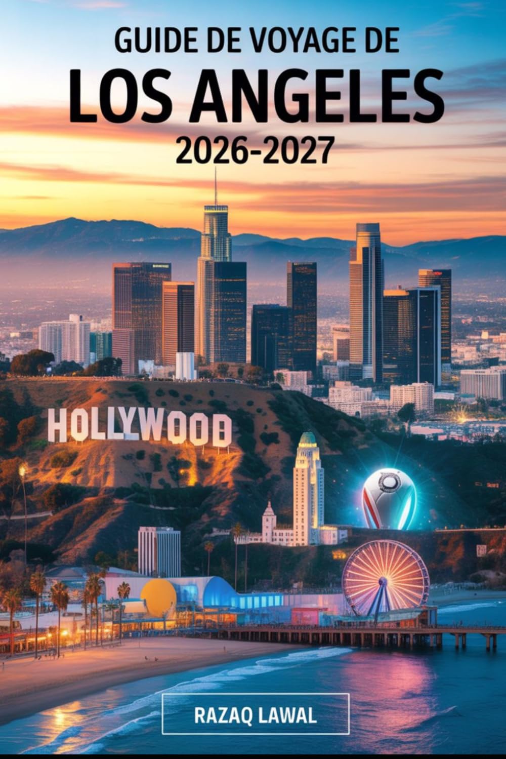 GUIDE DE VOYAGE DE LOS ANGELES 2026-2027: Découvrez Hollywood, Santa Monica, Beverly Hills, Venice Beach, Malibu, Universal Studios, Disneyland et de ... pendant et après la Coupe du Monde FIFA 2026