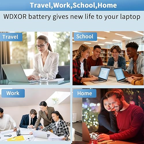 Vista 6 de 42Wh WDX0R Laptop Battery for Dell Inspiron 15 7579 7569 5578 5565 5567 5568 5570 5775 5579 7560 7570, 13 5378 5368 7375 7368 7378 , 17 5765 5767