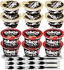 Danone Yogurt Oikos 2 Trial Types, Set of 6 Each, 4.5 oz 113 g, 12 Pieces Madagascar Vanilla, Strawberry, Includes Disposable Spoon