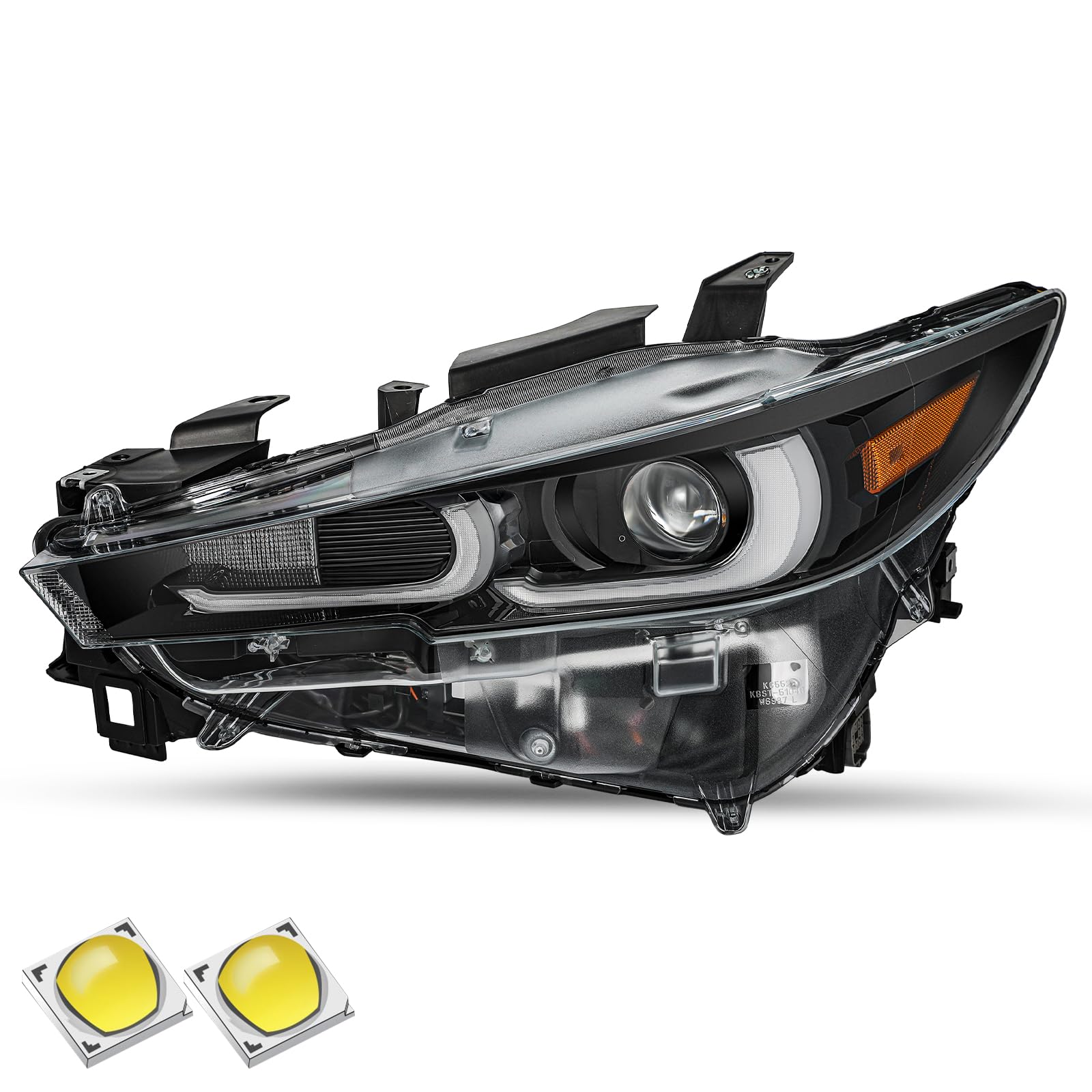 マツダ MAZDA CX-5/CX-8 左ヘッドライトユニット マツダCX-8.CX-5(KG.KF)共通左ヘッドライトユニットLED.AFS