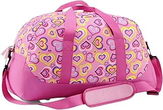 Dance Kids Duffle Bag, Girls Duffle Bag for Kids, Pink Kids Travel Bag, Toddler Dance Bag Girls, Gymnastics Bag, Ballet Bag, Weekender Bag, Sleepover Bag, Overnight Bags, Kids Gym Bag