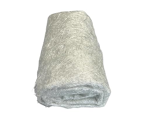 Miniatura 2 de Estera de Fibra Cortada de 1.5 x 50 x 3 yardas - Tela de fibra de vidrio liviana y de grado marino para resina epoxi, poliéster, éster de vinilo,