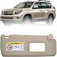Amazon.com: Dasbecan Beige Right Passenger Side Sun Visor