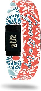Bracelets — Stretchy Elastic Band with Motivational Affirmations and Beautiful Artwork, Great Wristband Gift for Men & Women of All Ages