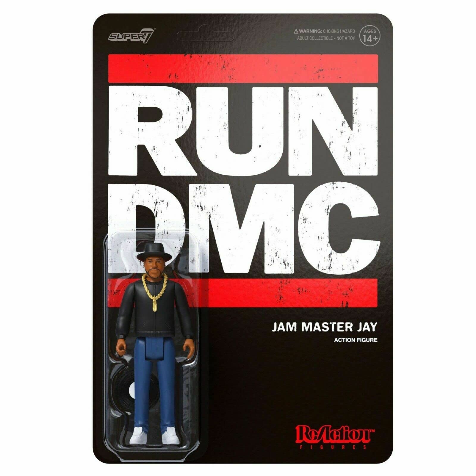 Super77 Jam Master Jay Run DMC Reaction Action Figure
