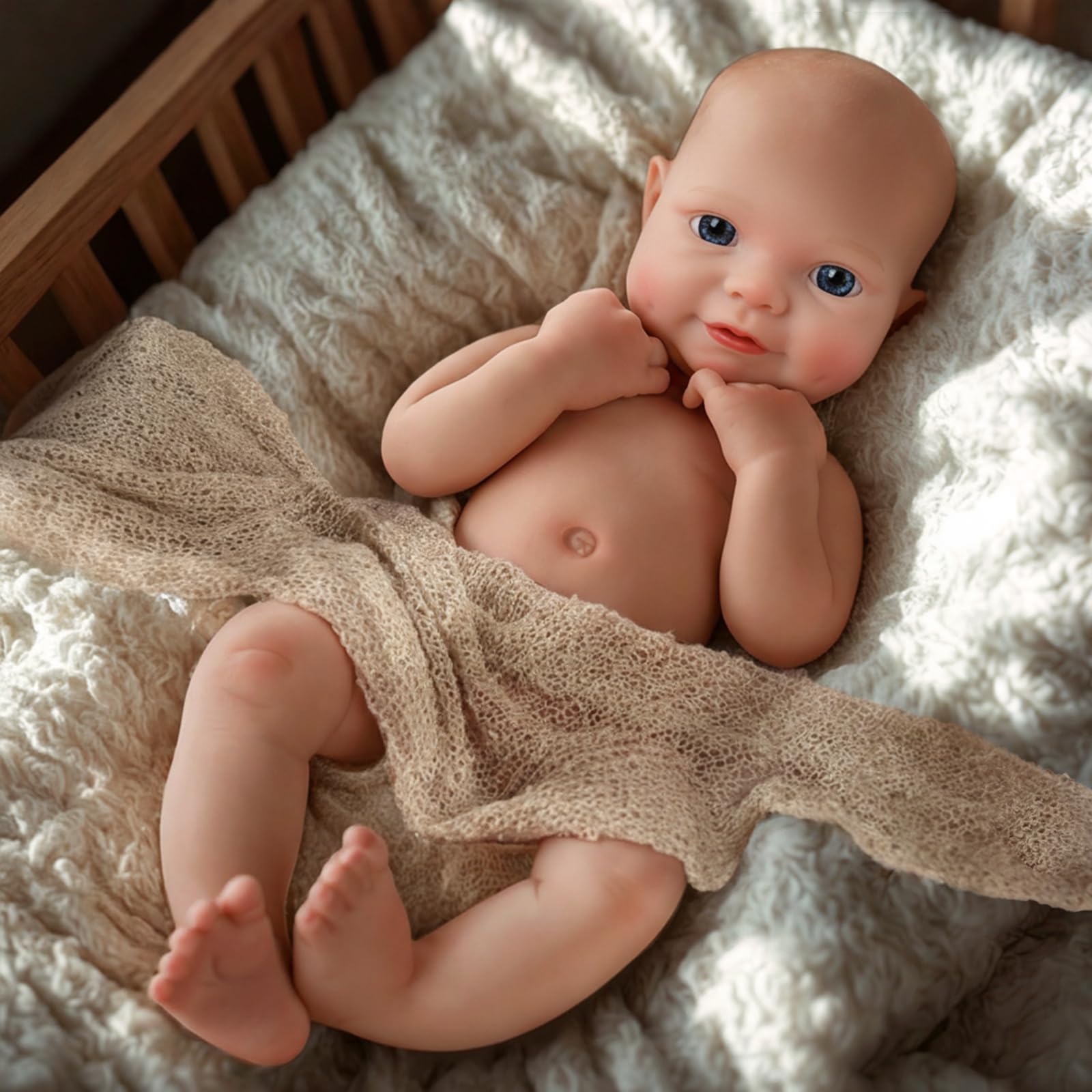 BABESIDE Bambole Reborn Da 16 Pollici Con Corpo Intero In Silicone - Realizzate In Morbido Silicone E Ponderate Per Sentirsi Come Un Vero Bambino