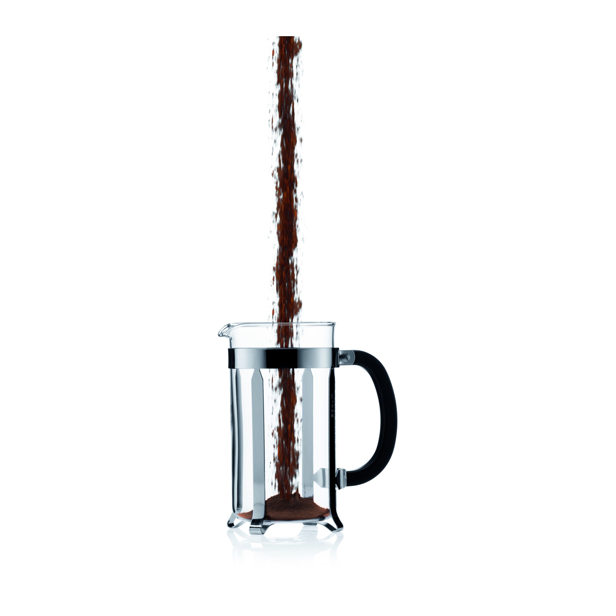 CHAMBORD SET: Kaffeebereiter, 8 Tassen, 1.0 l und Travel Mug, Edelstahl, 0.35 l