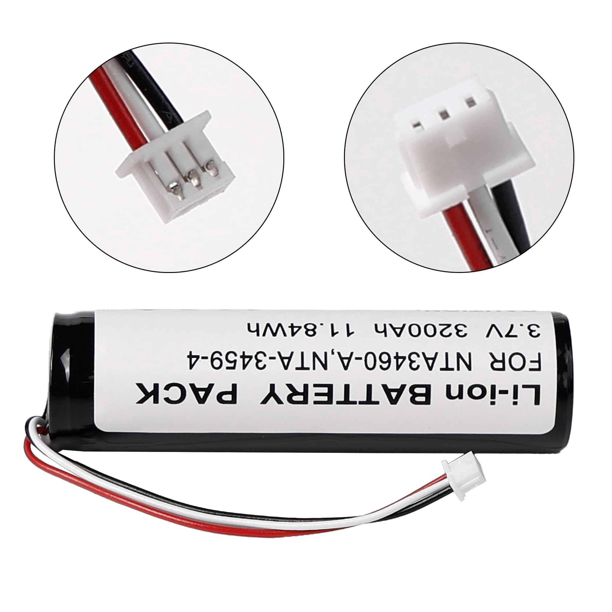3200mAh 3,7V Batterie Compatible avec Philips Avent SCD620 SCD620/26 SCD625 SCD630 SCD630/26 SCD630/37 SDC620 SDC630,NTA3459-4 NTA3460-4 Moniteur bébé Lithium-ION Batterie