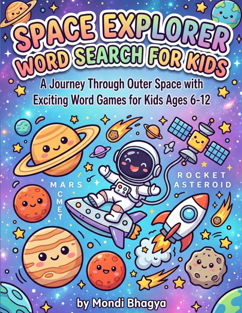 Space Explorer Word Search for Kids