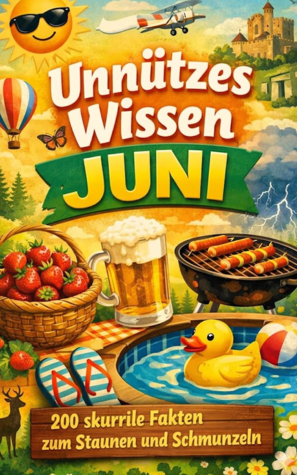 Unnützes Wissen Juni: 200 skurrile Fakten zum Schmunzeln und Staunen