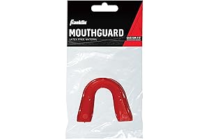 Franklin Sports Single Density Strapless Mouth Guard for Adults