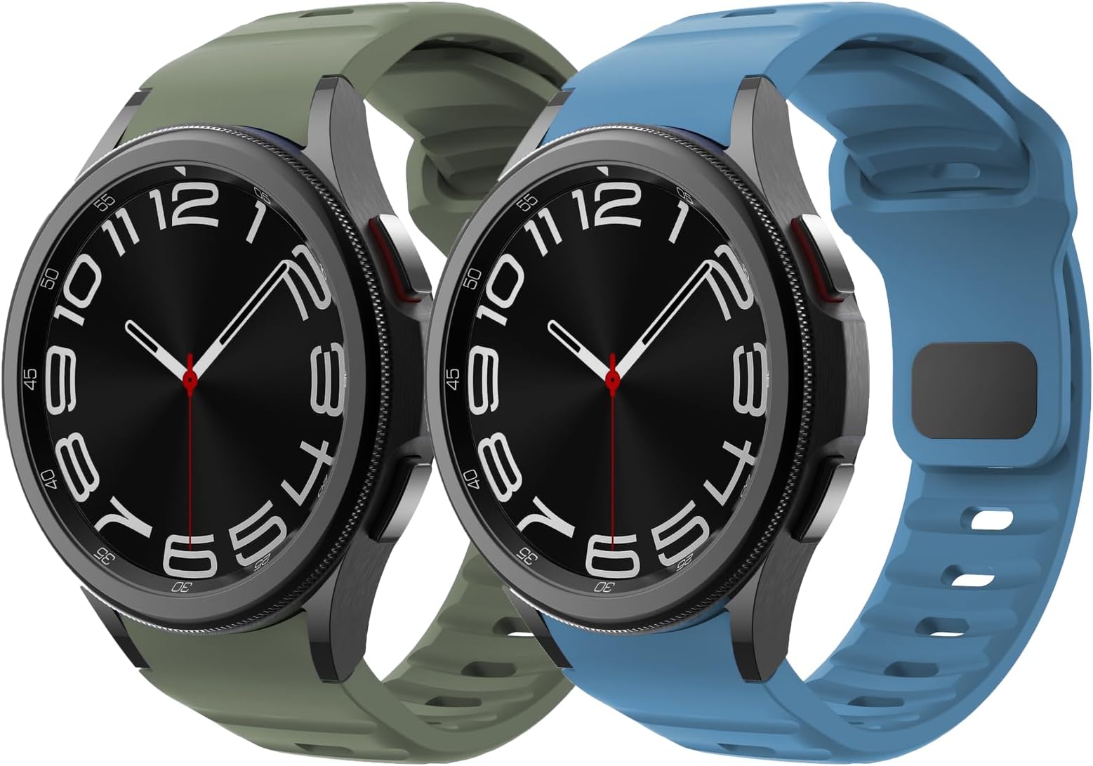 Bracelet Silicone 22mm Pour Montre BIGGERFIVE Kids Brave/Brave2 - Souple, Respirant, Réglable - Compatible Remplacement