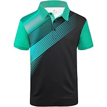 SCODI Mens Golf Shirt Short Sleeve Moisture Wicking UPF 50+ Print Polo