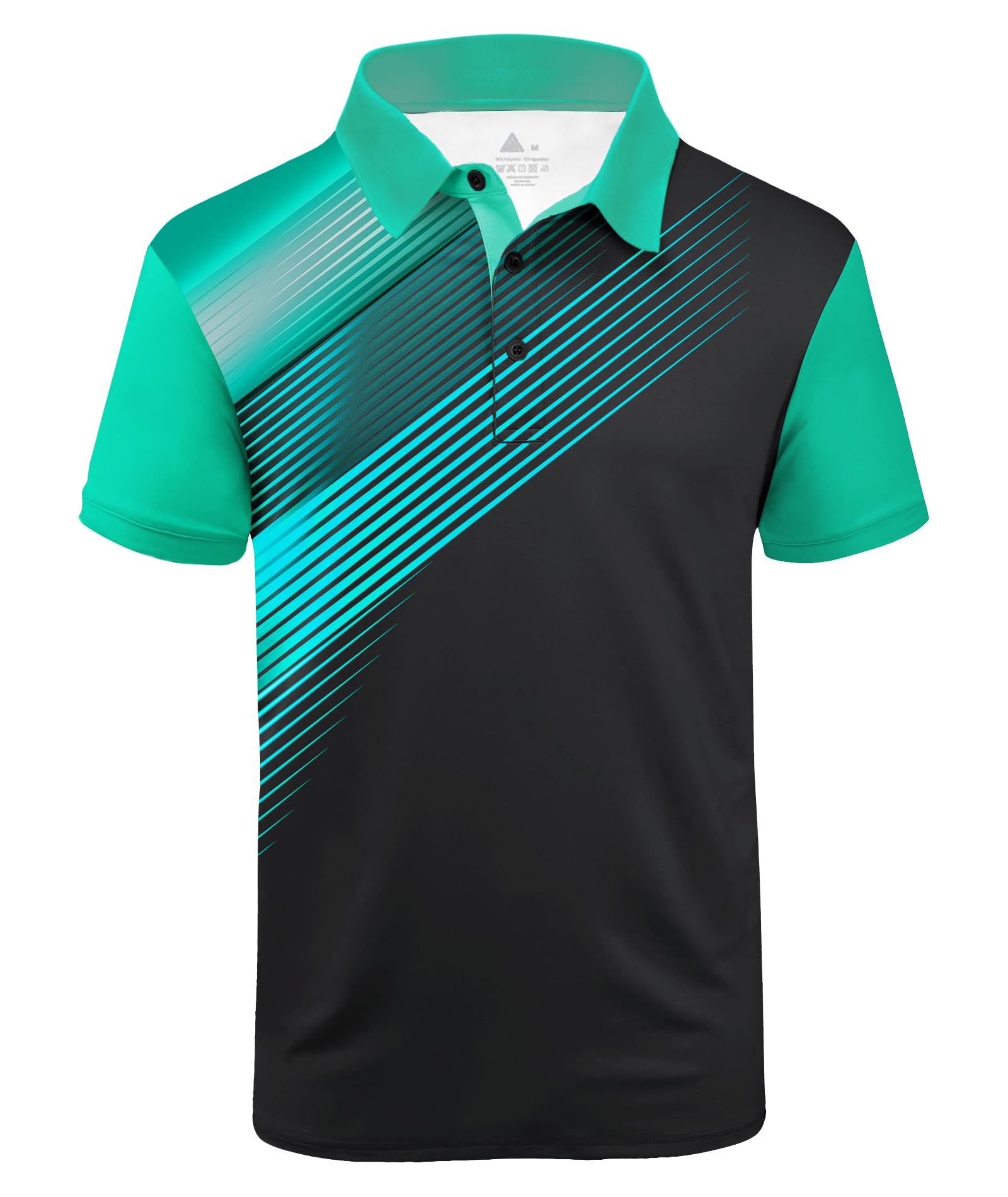 ZITY Moisture Wicking Print Polo