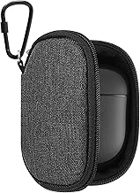 Geekria Étui de transport compatible avec les écouteurs Bose QuietComfort, QuietComfort II, Ultra Open, QC Ultra - Housse de protection de rechange pour écouteurs de voyage (gris foncé)