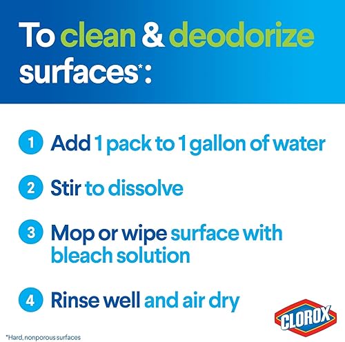 Miniatura 4 de Clorox Paquetes de blanqueador Zero Splash - Cápsulas de lavandería, paquete de 4
