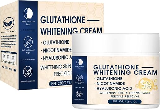 Glutathione Brightening Face Cream,Glutathione Anti-Aging Face Cream,Glutathione Skin-Lightening-Cream,Facial Dark Spots Remover,Glutathione Whitening-Cream,Glutathione Hydrating & Whitening Cream,30G
